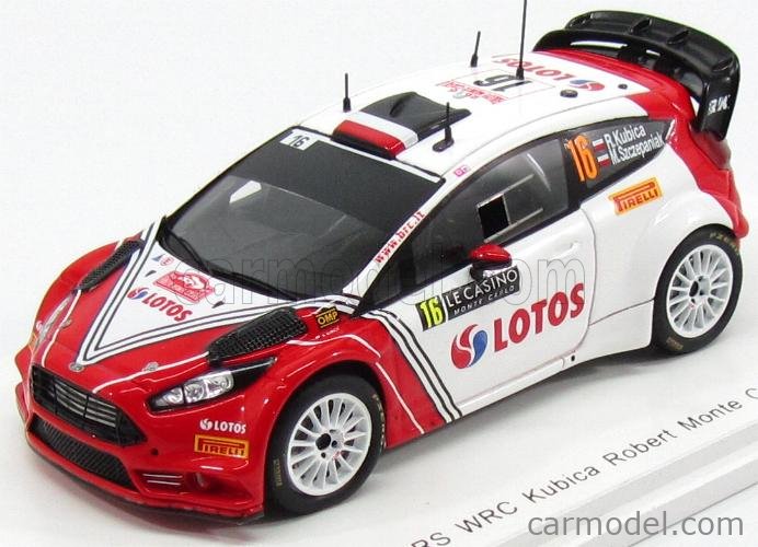 SPARK MODEL S4969 Scale 1 43 FORD ENGLAND FIESTA RS WRC N 16 RALLY