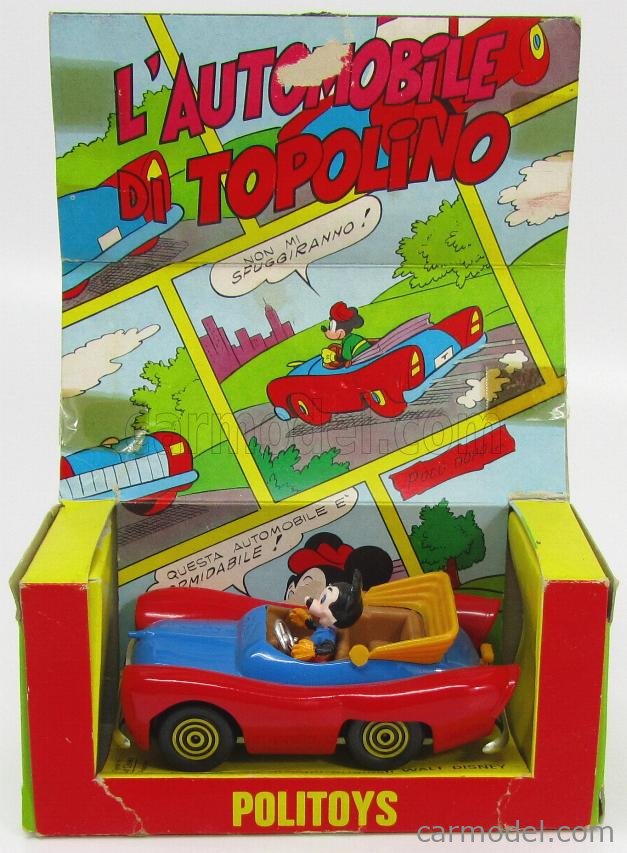 POLITOYS POLISTIL W600 Echelle 1 43 WALT DISNEY TOPOLINO MICKEY MOUSE