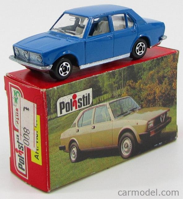 POLITOYS POLISTIL RJ47 Scale 1 55 ALFA ROMEO ALFETTA 1 6 BLUETTE