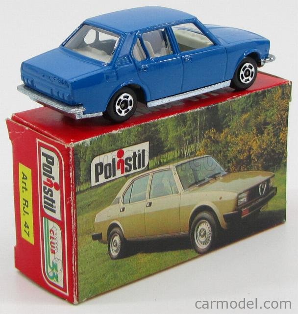 Politoys Polistil Rj Scale Alfa Romeo Alfetta Bluette