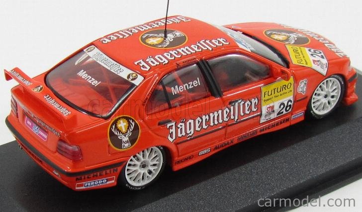 MINICHAMPS 430982626 Scala 1 43 BMW 320i JAGERMEISTER TEAM ISERT N 26