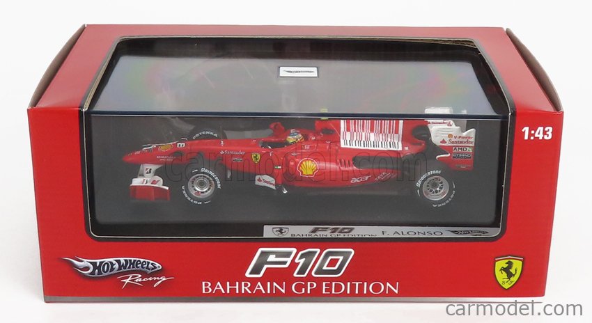 Mattel Hot Wheels T Escala Ferrari F F N Winner Bahrain