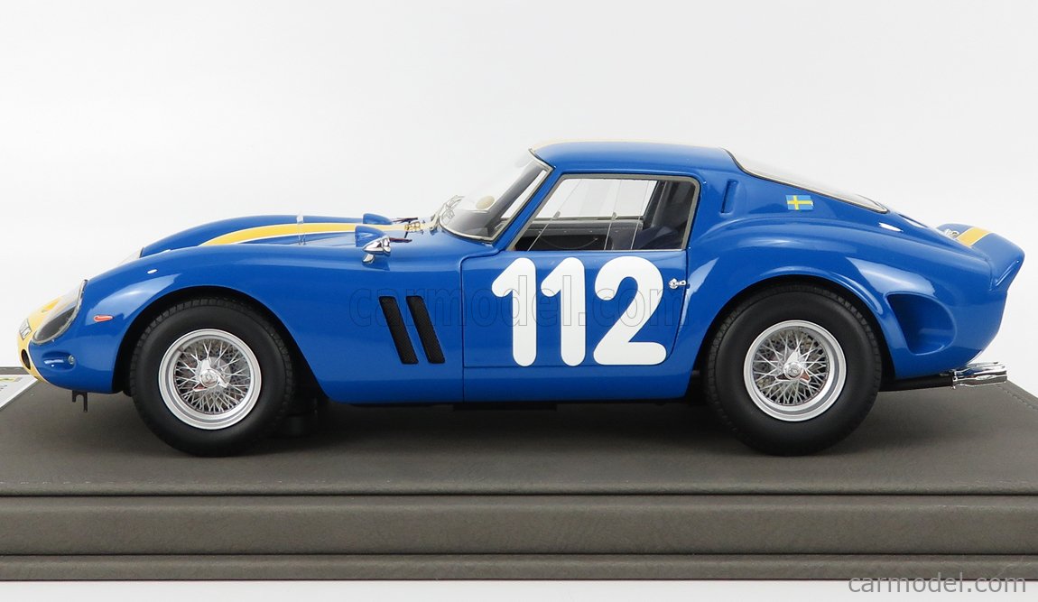 BBR MODELS BBR1835 VET Escala 1 18 FERRARI 250 GTO COUPE Ch 3445 N