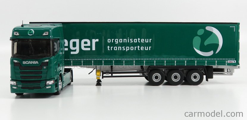 ELIGOR 116467 Scale 1 43 SCANIA S450 TRUCK TELONATO BREGER TRANSPORTS