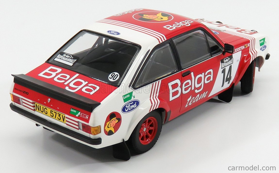 MINICHAMPS 155838714 Echelle 1 18 FORD ENGLAND ESCORT II RS 1800 N 14