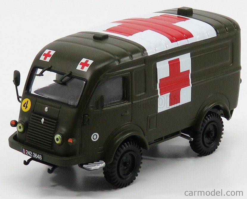 EDICOLA FRMILVEHCOLL001 Scale 1 43 RENAULT R2087 1000kg VAN MILITARY