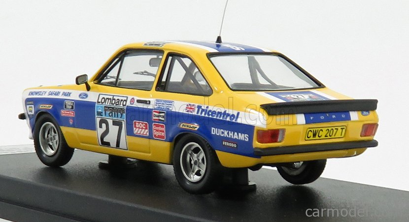 TROFEU TRRUK40 Scale 1 43 FORD ENGLAND ESCORT MKII N 27 WINNER Gr 1