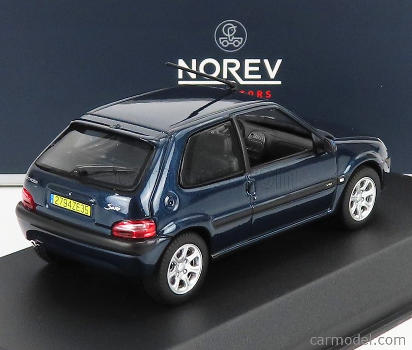 NOREV 155158 Escala 1 43 CITROEN SAXO VTS 2000 BLUE