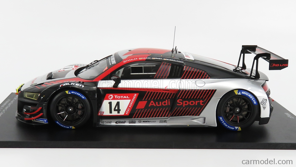 SPARK MODEL 18SG039 Scale 1 18 AUDI R8 LMS TEAM AUDI SPORT N 14 3rd