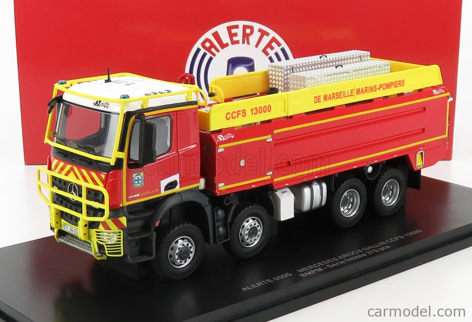 Alerte Alerte Scale Mercedes Benz Arocs Tanker Truck