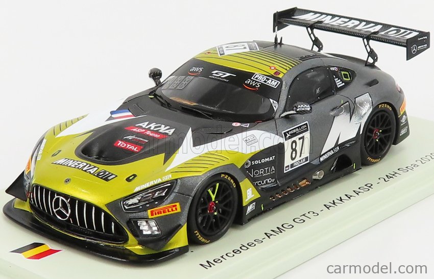 SPARK MODEL SB399 Scale 1 43 MERCEDES BENZ GT AMG GT3 TEAM AKKA ASP N