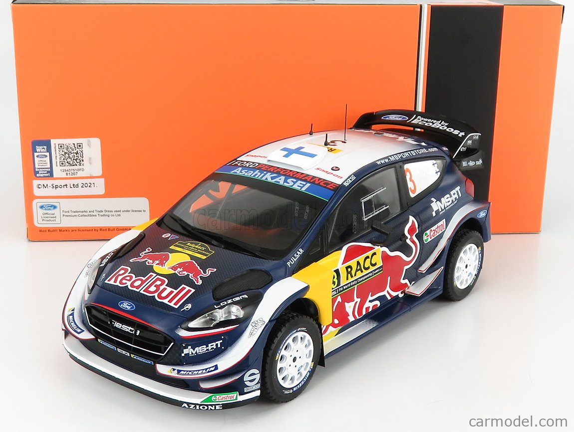 IXO MODELS 18RMC042C Scale 1 18 FORD ENGLAND FIESTA WRC TEAM M SPORT