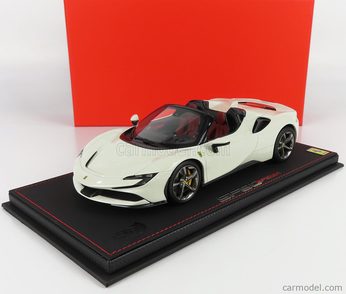 BBR MODELS P18194E VET Scale 1 18 FERRARI SF90 STRADALE HYBRID SPIDER