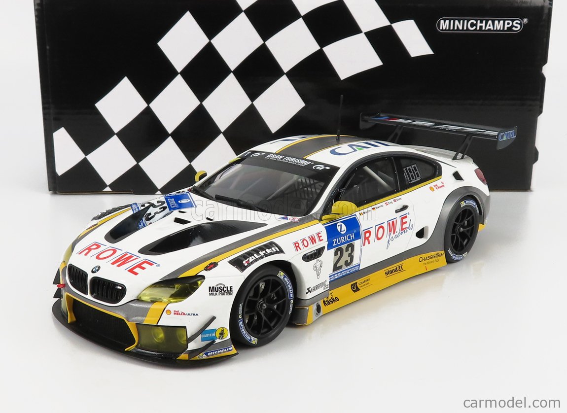 Minichamps Echelle Bmw Series M Gt Team Rowe