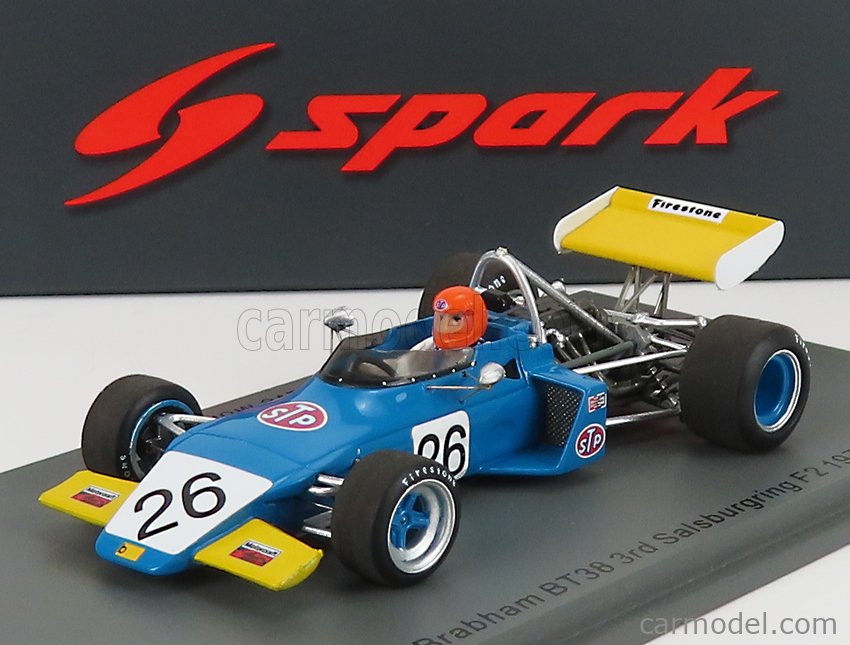 SPARK MODEL S7439 Scale 1 43 BRABHAM F2 BT38 N 26 3rd SALSBURGRING GP