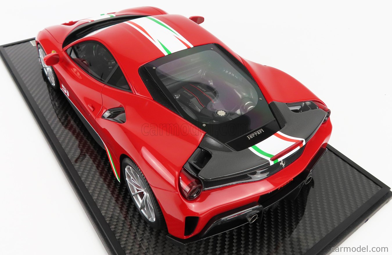 BBR MODELS BBR1213PP Scale 1 12 FERRARI 488 PISTA PILOTI N 51 2018