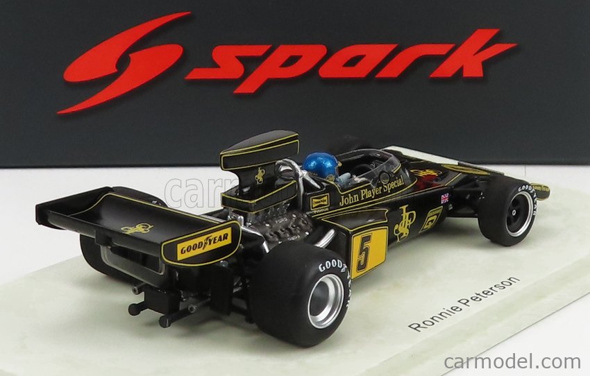 SPARK MODEL S7298 Scale 1 43 LOTUS F1 72E N 5 JPS USA GP 1975 R