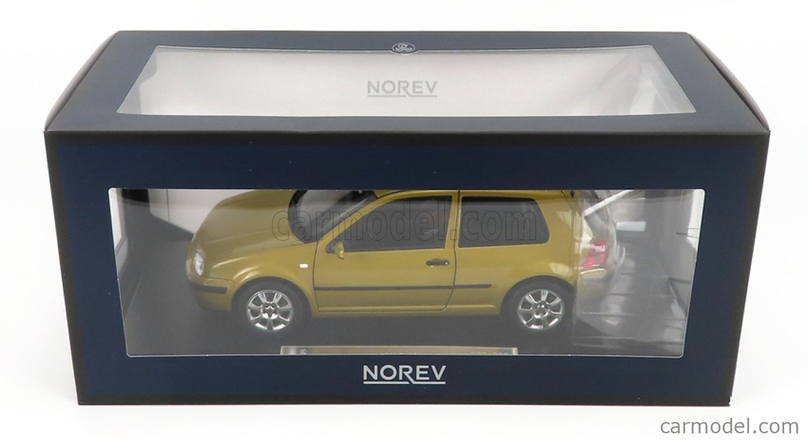 NOREV 188572 Scale 1 18 VOLKSWAGEN GOLF IV GTi 1998 YELLOW MET