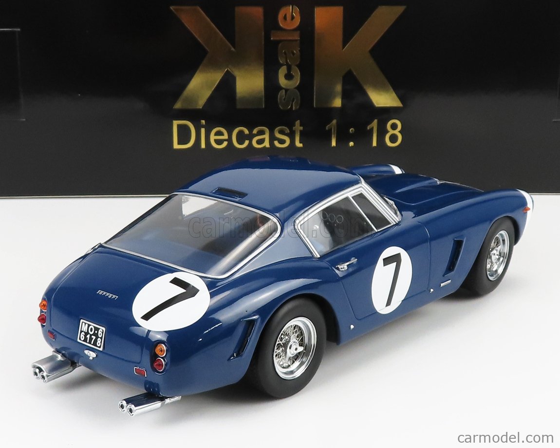 KK SCALE KKDC180865 Scala 1 18 FERRARI 250GT SWB COUPE N 7 GOODWOOD