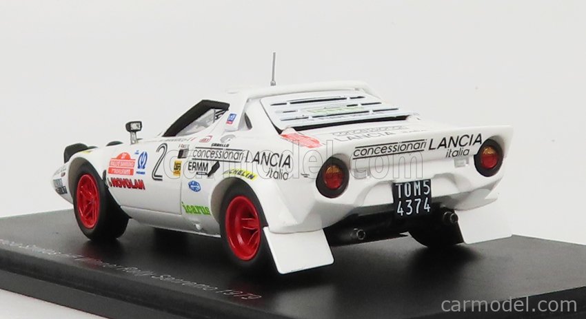 SPARK MODEL S9105 Scale 1 43 LANCIA STRATOS HF N 2 WINNER RALLY