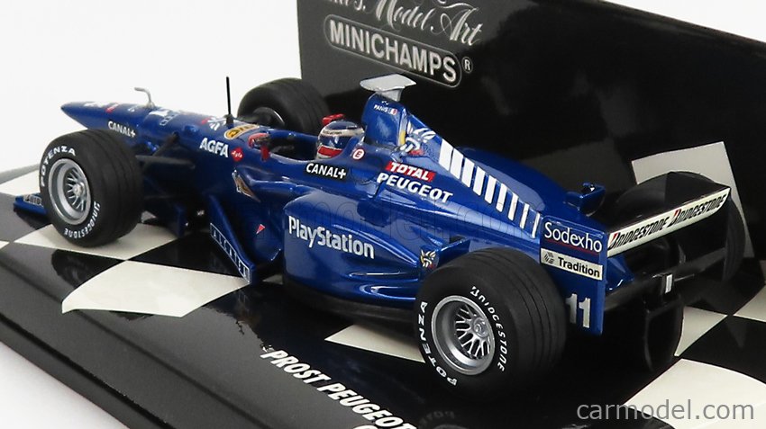 MINICHAMPS 430980011 Echelle 1 43 PROST F1 PEUGEOT AP01 N 11 SEASON