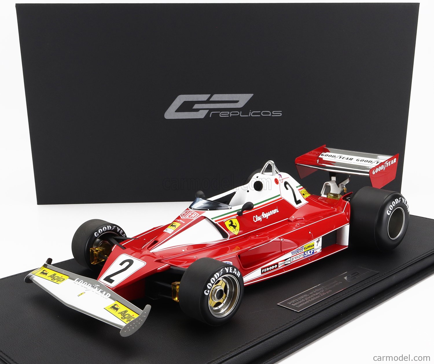 GP REPLICAS GP12 14D Echelle 1 12 FERRARI F1 312T2 SCUDERIA FERRARI