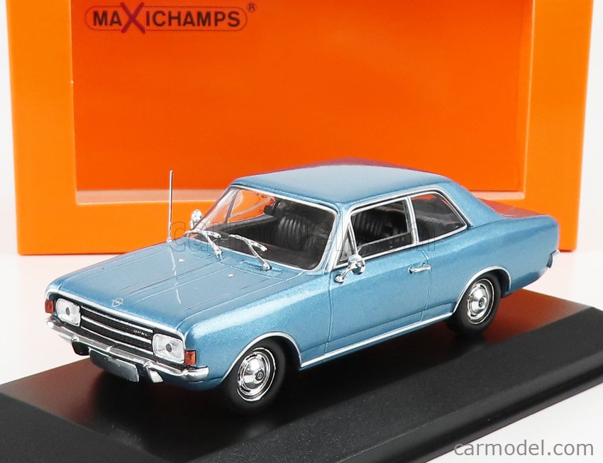 Minichamps Scale Opel Rekord C Light Blue Met