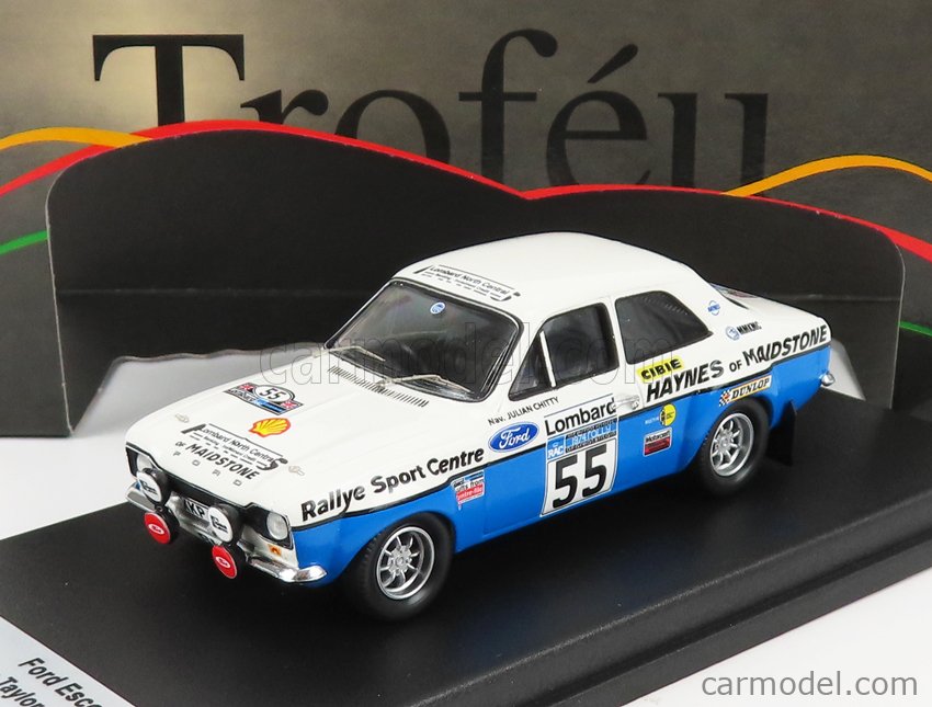 Trofeu Frruk Scale Ford England Escort Mki N Rally Rac