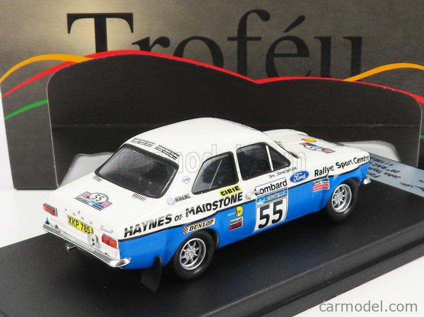 TROFEU FRRUK80 Echelle 1 43 FORD ENGLAND ESCORT MKI N 55 RALLY RAC