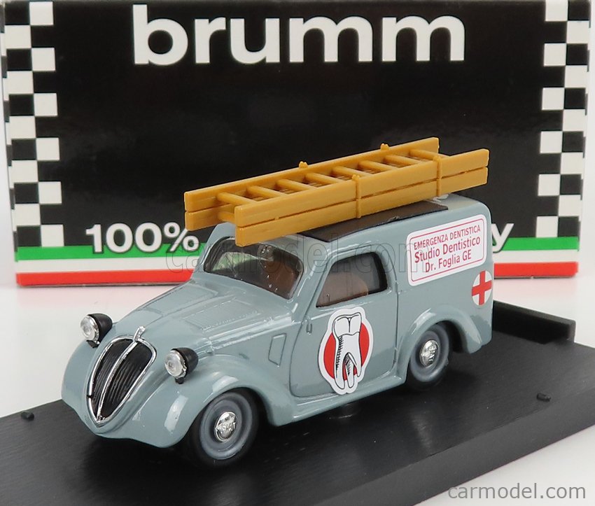 BRUMM PROM S13 10C Scale 1 43 FIAT 500B FURGONCINO VAN 1948