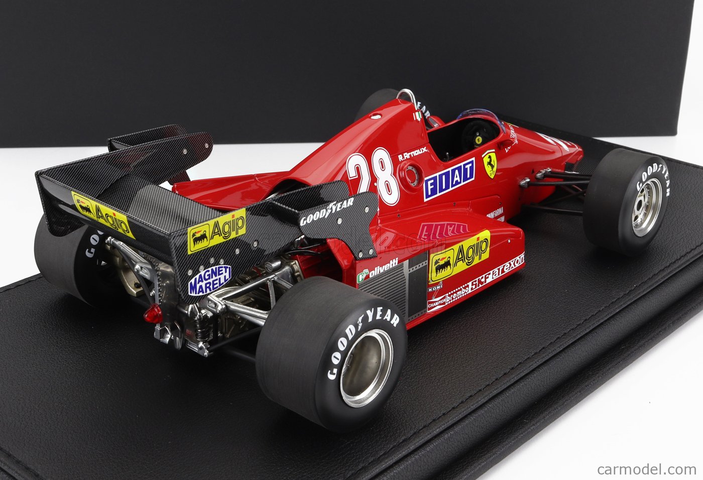 GP REPLICAS GP096B Scale 1 18 FERRARI F1 126C3 SCUDERIA FERRARI N 28