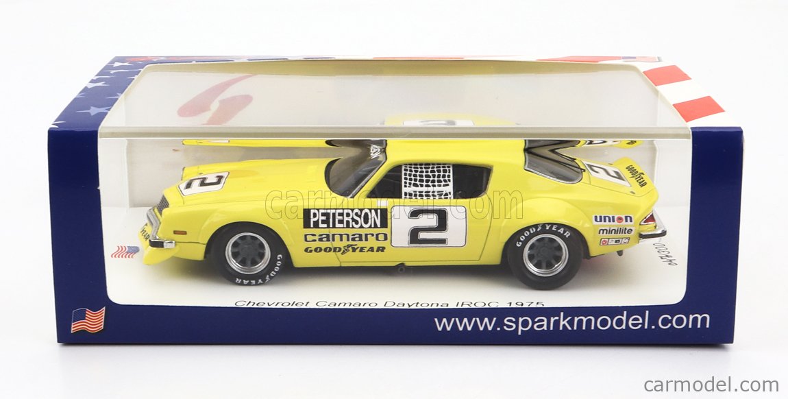 SPARK MODEL US226 Scale 1 43 CHEVROLET CAMARO N 2 IROC DAYTONA SEASON