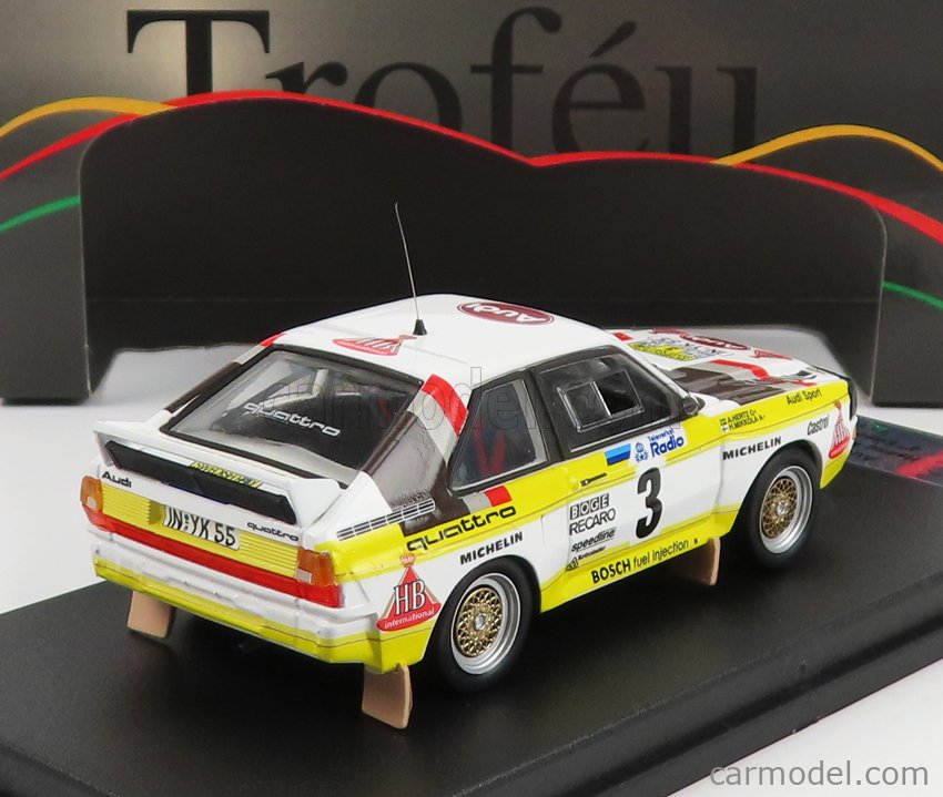 Trofeu Trrse Scale Audi Quattro Sport N Th Rally Sweden