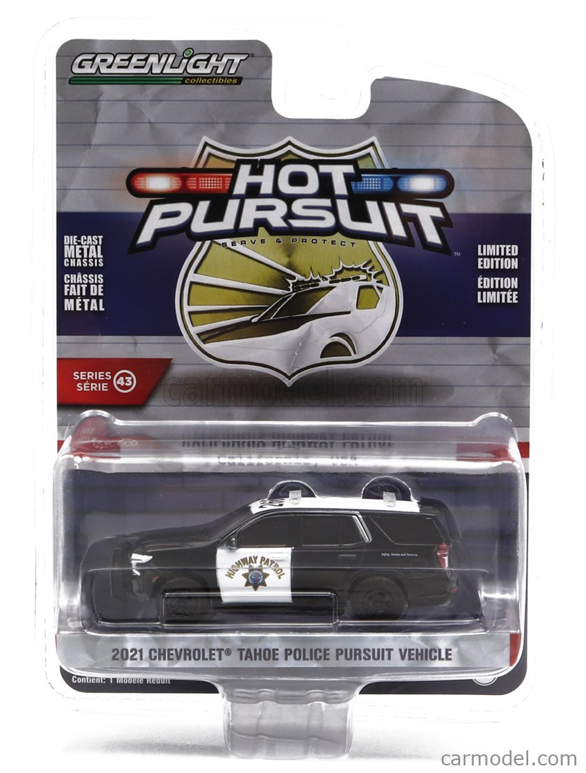 Greenlight F Scale Chevrolet Tahoe Police Pursuit Vehicle