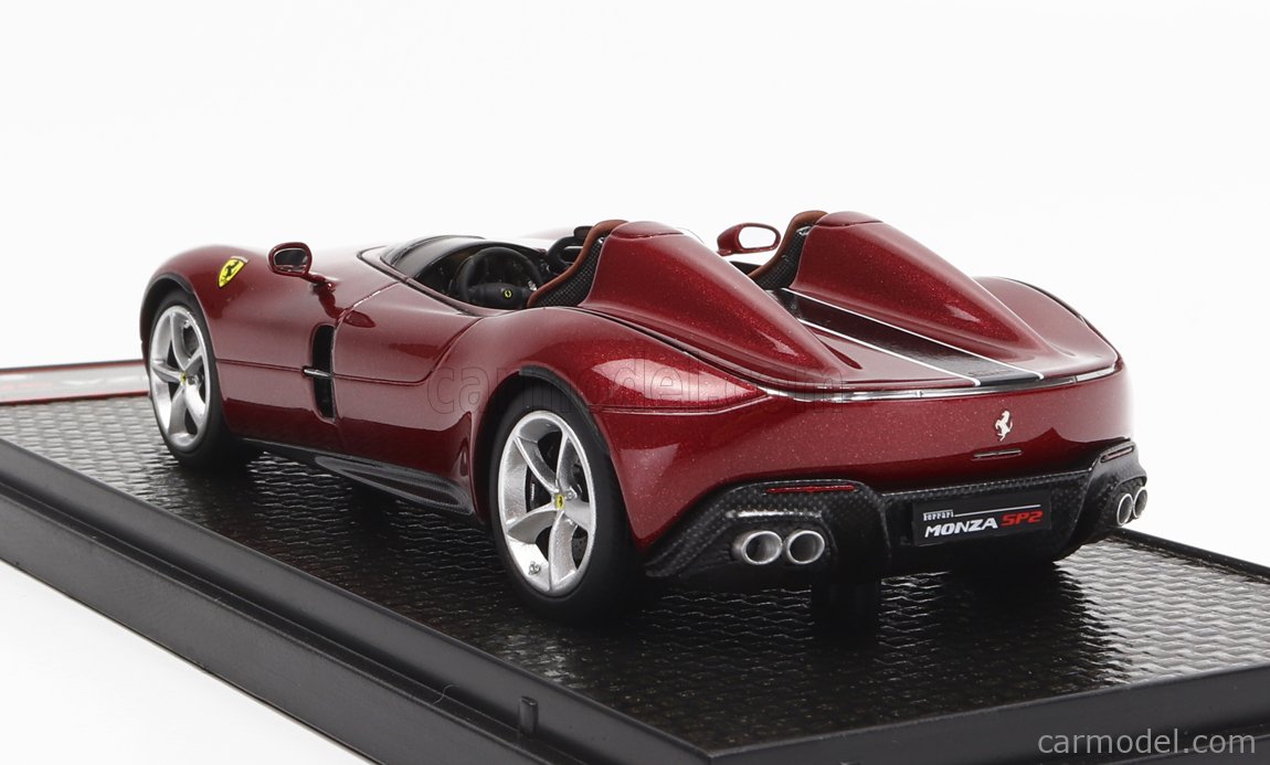 BBR MODELS CAR61 GL 01 Scale 1 43 FERRARI MONZA SP2 ICONA 2018 RED