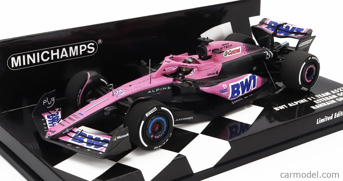 Minichamps Escala Renault F A Team Bwt Alpine N