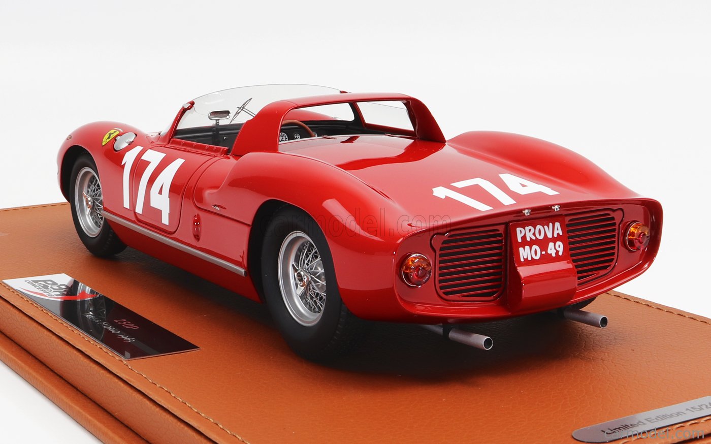 BBR MODELS BBRC1826FAC VET Scale 1 18 FERRARI 250P SPIDER N 174 TARGA