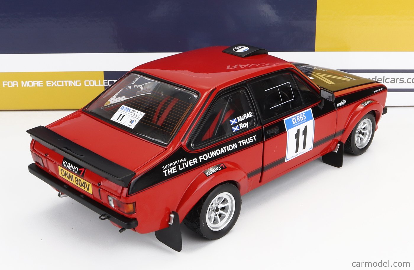 SUN STAR 04854 Scale 1 18 FORD ENGLAND ESCORT MKII RS 1800 N 11 RALLY