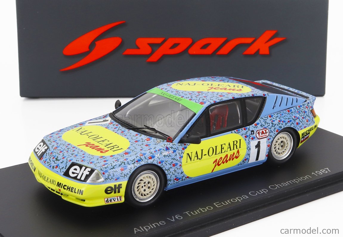 Spark Model S Scala Renault Alpine V Turbo N Europa Cup