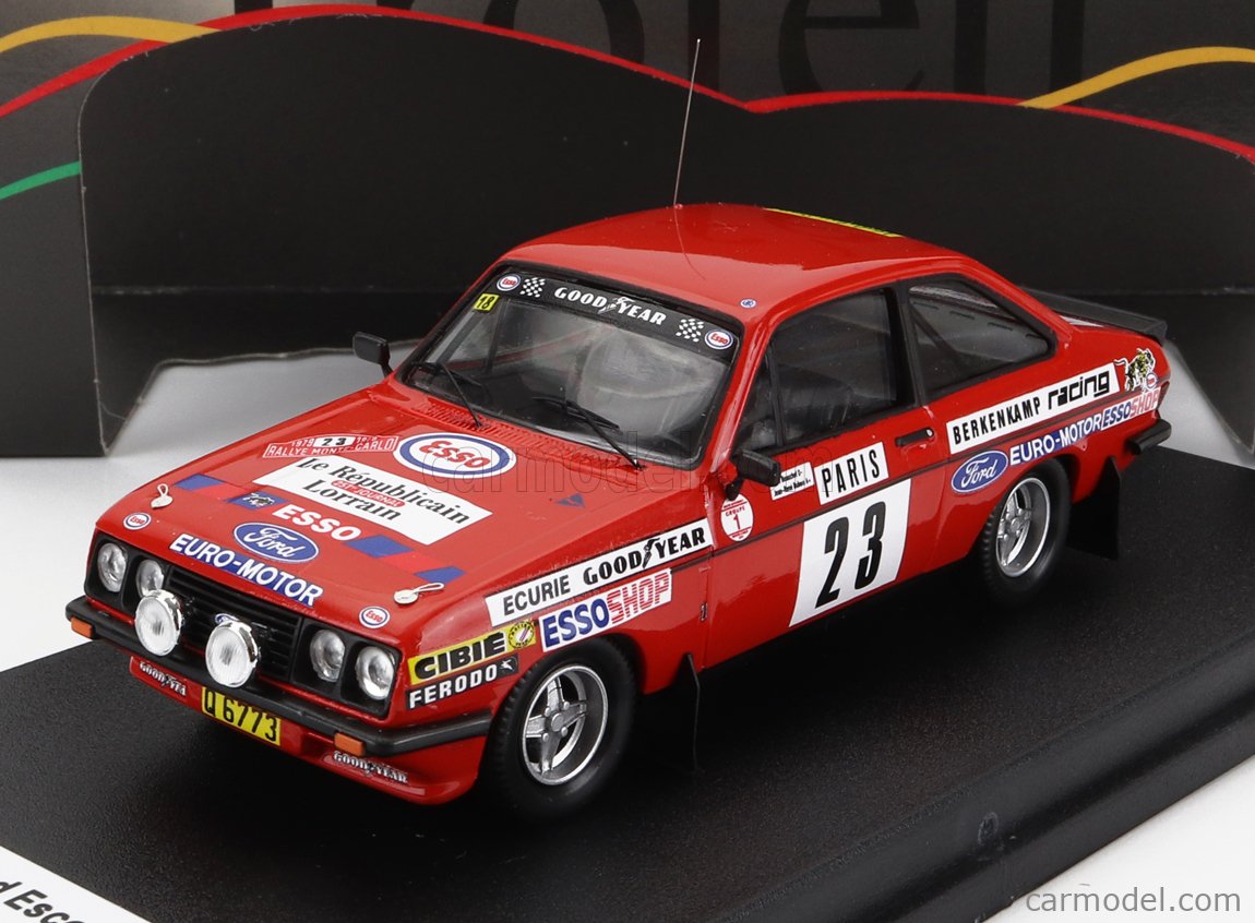 Trofeu Trrfr Scale Ford England Escort Mkii Rs Night