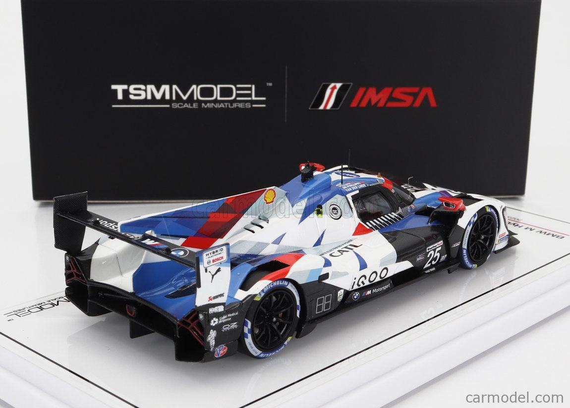 TRUESCALE TSM430733 Scale 1 43 BMW M HYBRID V8 TEAM RLL N 25 2nd IMSA