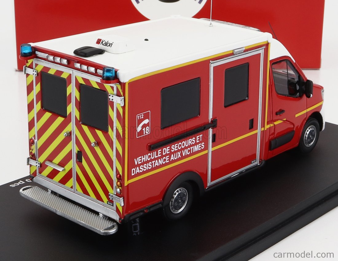 Alerte Alerte Scale Renault Master Van Was Sdis Vehicule