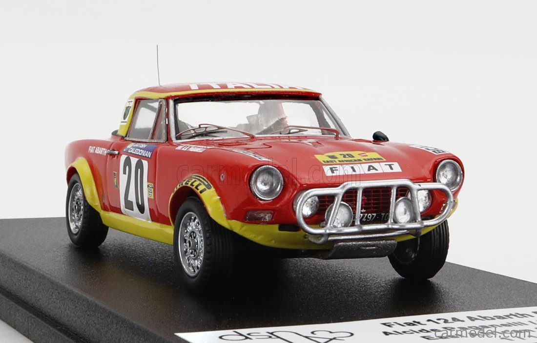 TROFEU TRFDSN106 Echelle 1 43 FIAT 124 ABARTH RALLY Night Version N