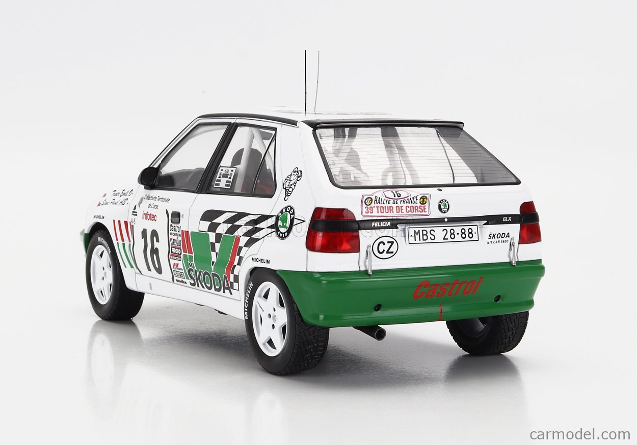 IXO MODELS 18RMC149A 22 Scale 1 18 SKODA FELICIA N 16 RALLY TOUR DE