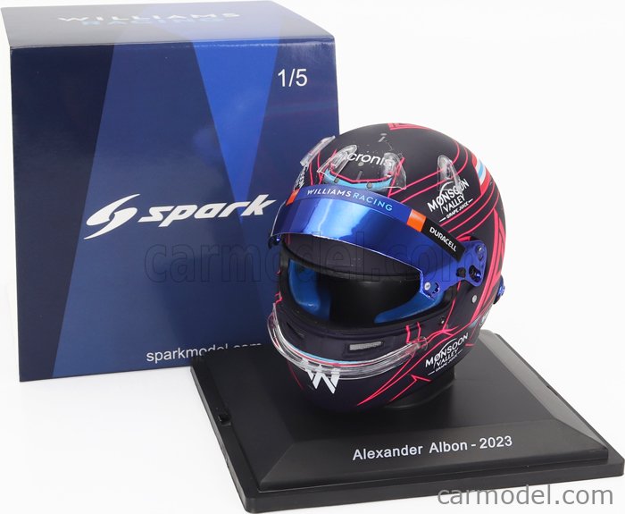 SPARK MODEL 5HF111 Scale 1 5 BELL HELMET F1 CASCO HELMET WILLIAMS