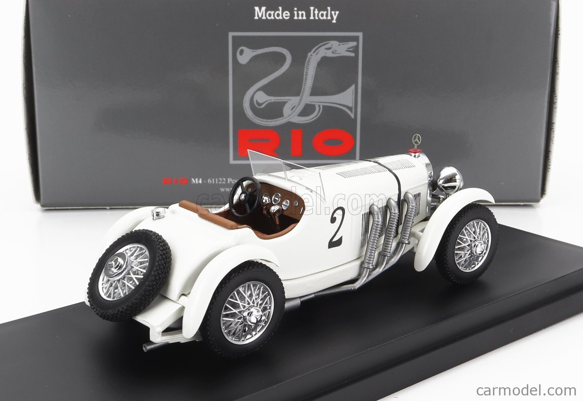 RIO MODELS 4706 Scale 1 43 MERCEDES BENZ SSK 7 1L S6 SUPERCHARGED