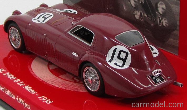 MINICHAMPS 436120473 Scale 1 43 ALFA ROMEO 8C 2900B SPECIALE TOURING