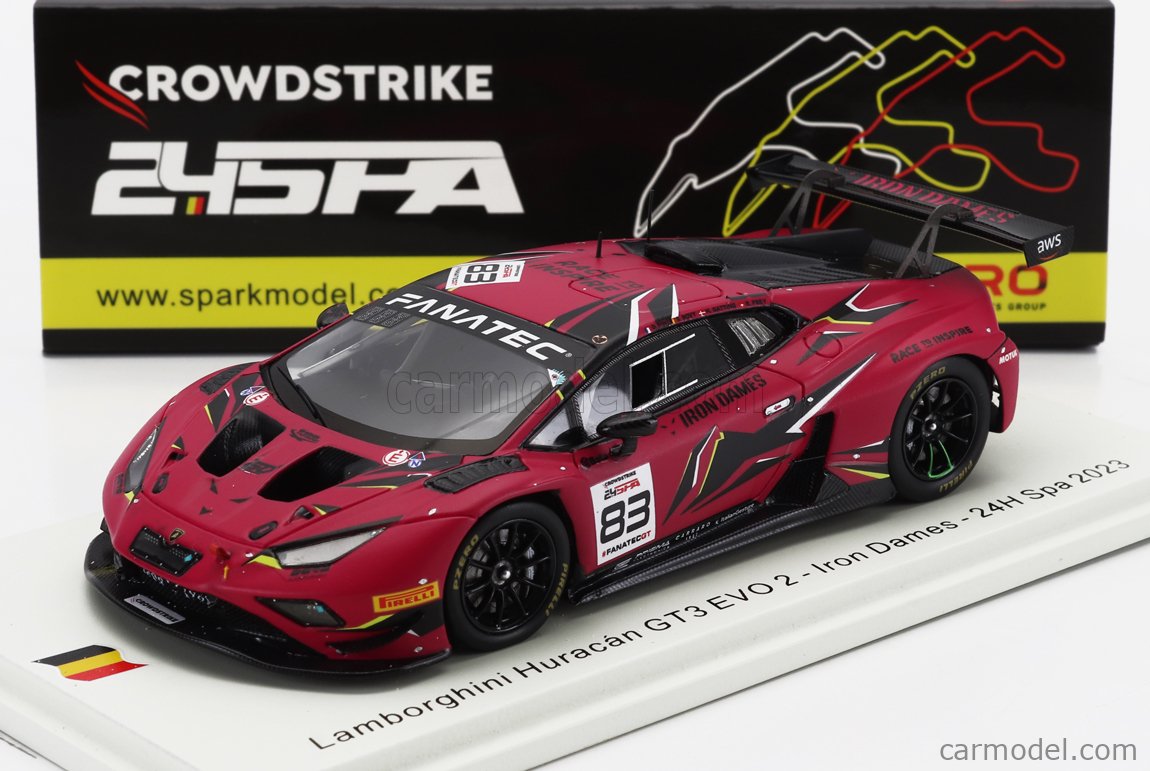 SPARK MODEL SB742 Echelle 1 43 LAMBORGHINI HURACAN GT3 EVO 2 TEAM