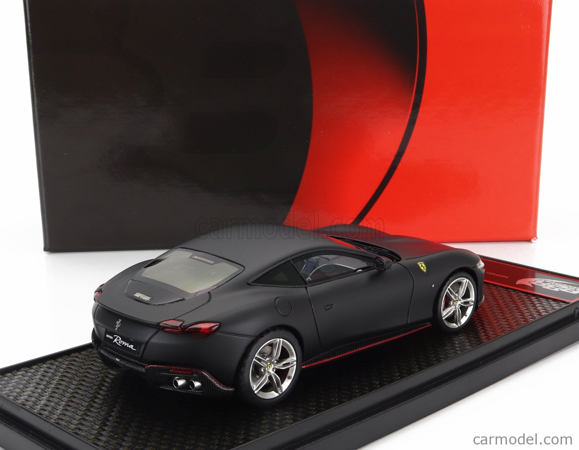 Bbr Models Bbrc M Scala Ferrari Roma Nero Opaco Matt Black