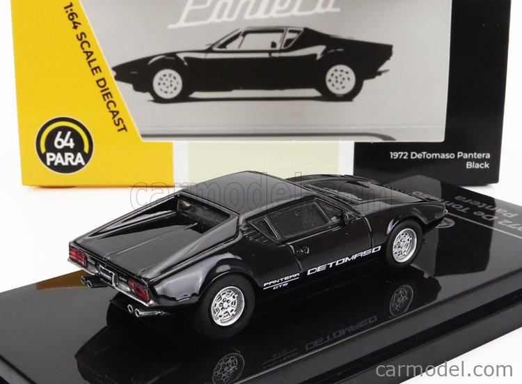 Paragon Models Pa Scale De Tomaso Pantera Lhd Black